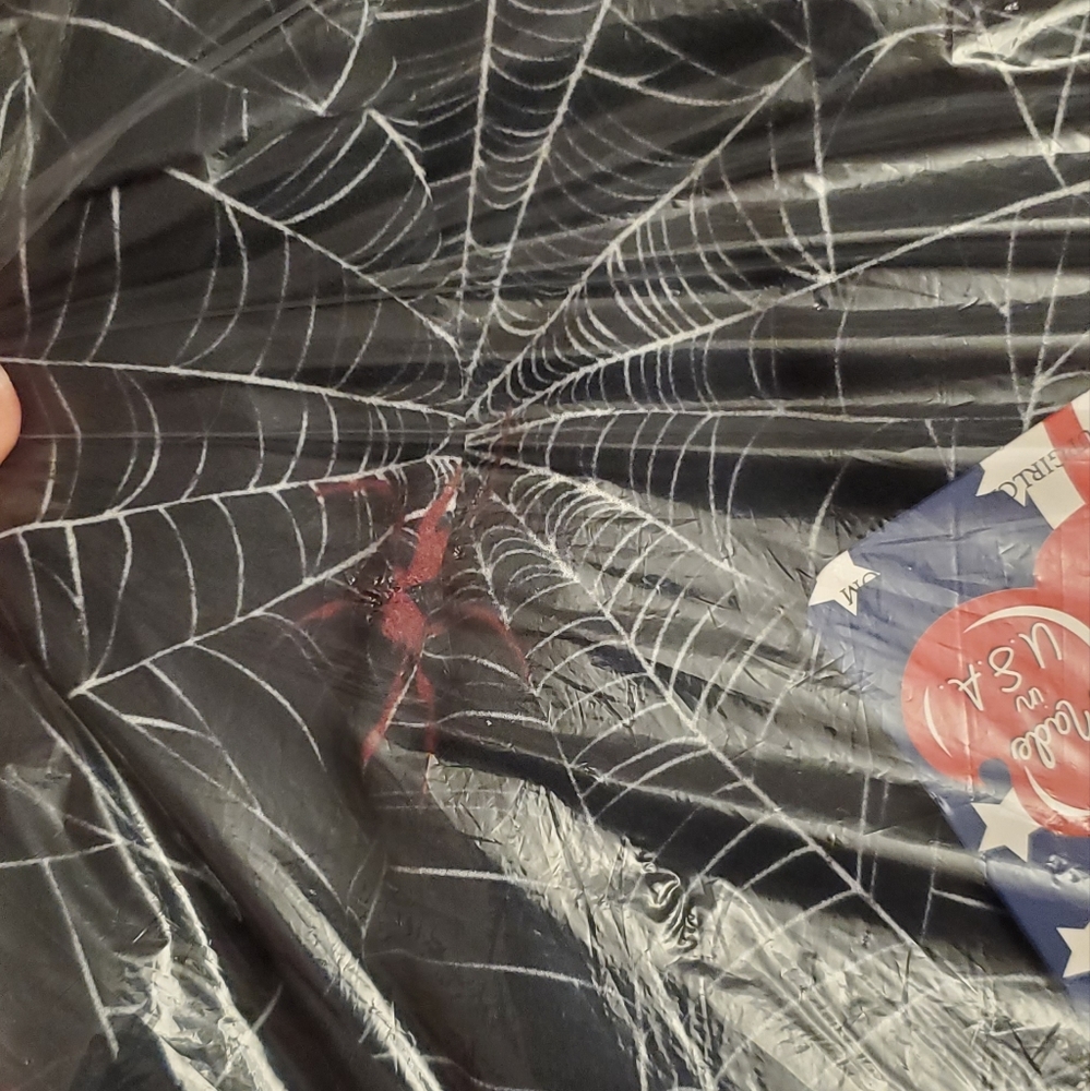 BNWT Jasmin Romper in Black Widow Spiderweb Print | Laura Byrnes in a 3x - Picture 9 of 15